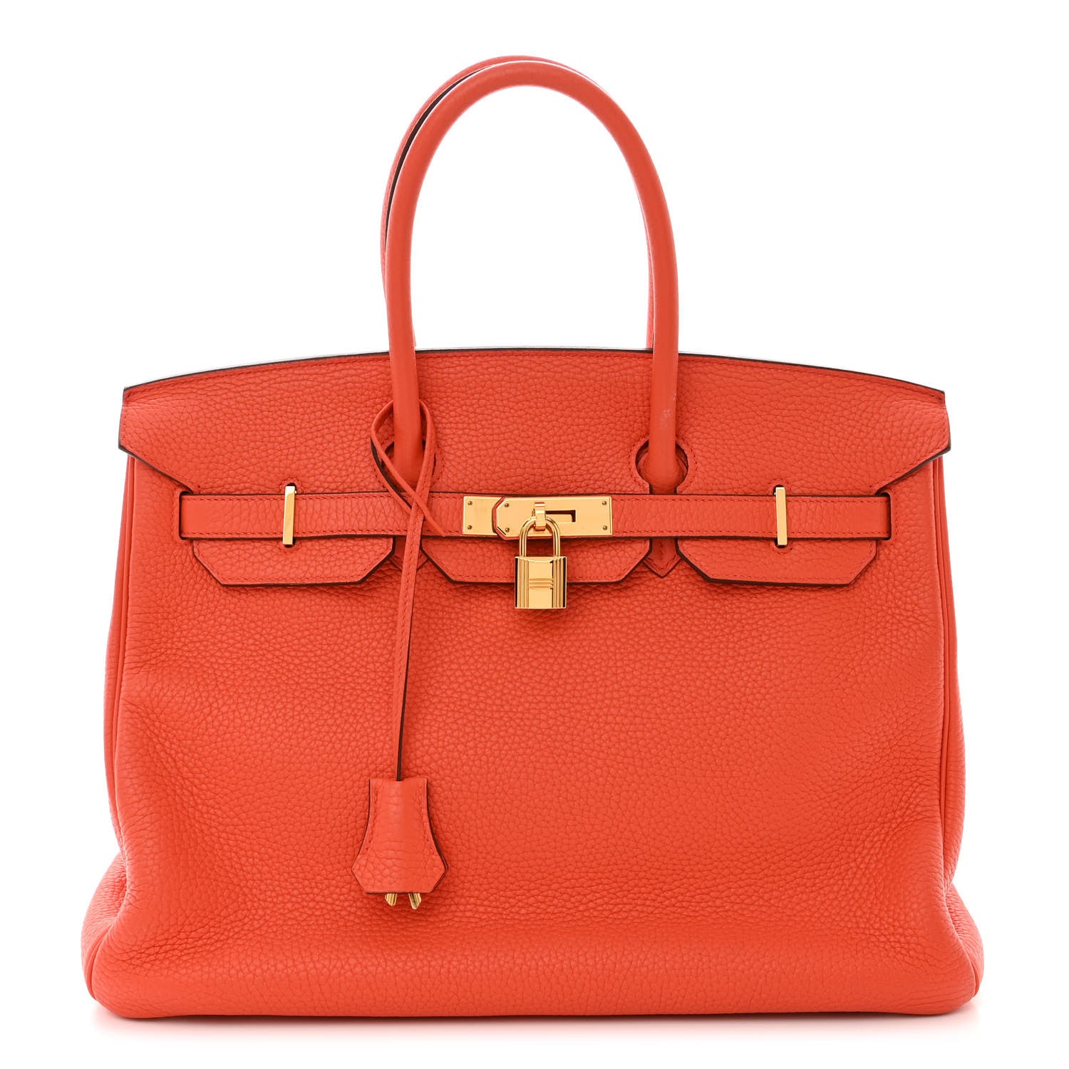 Hermes Togo BIRKIN 35 Orange 1 of 13