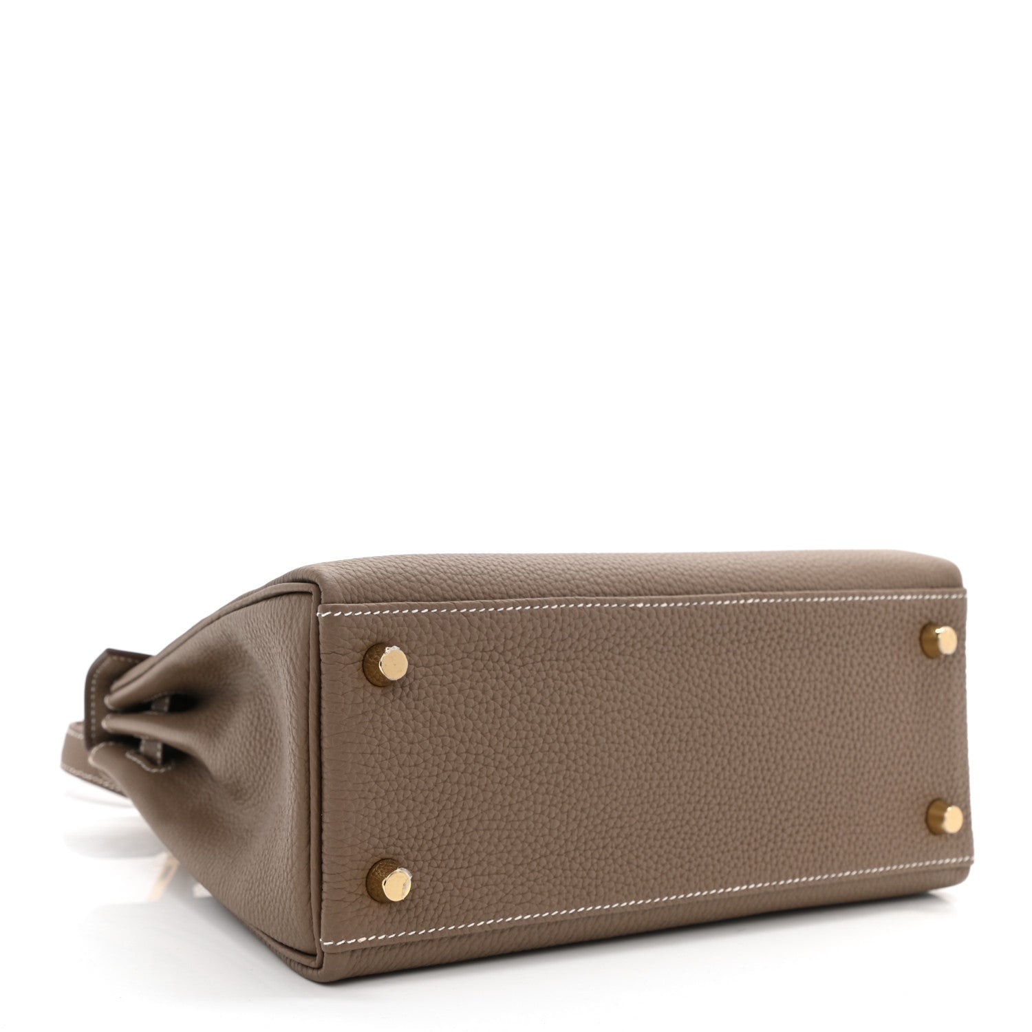 Hermes Togo Kelly Retourne 25 Etoupe 3 of 7