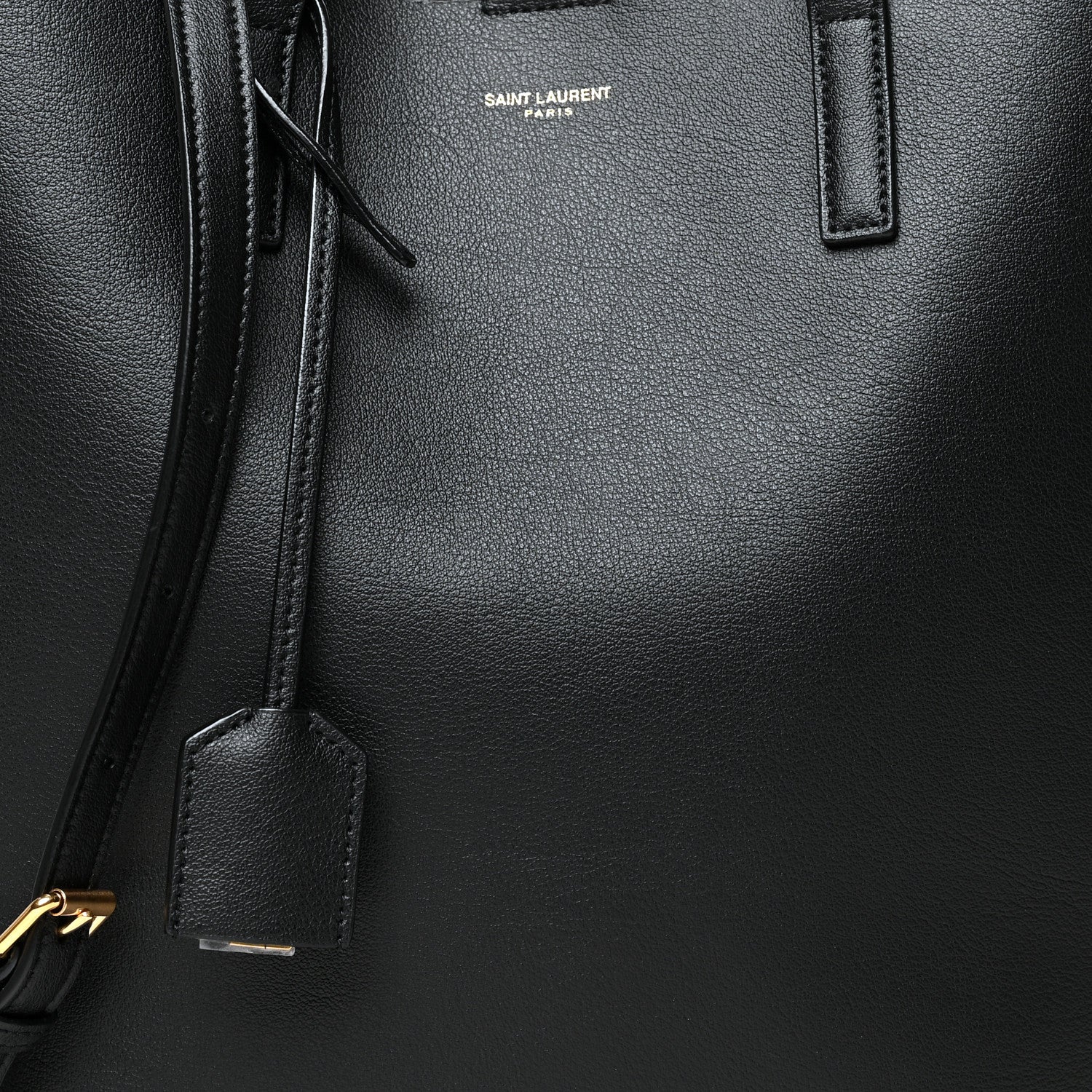Saint Laurent Calfskin Toy Shopping Tote 8 of 10
