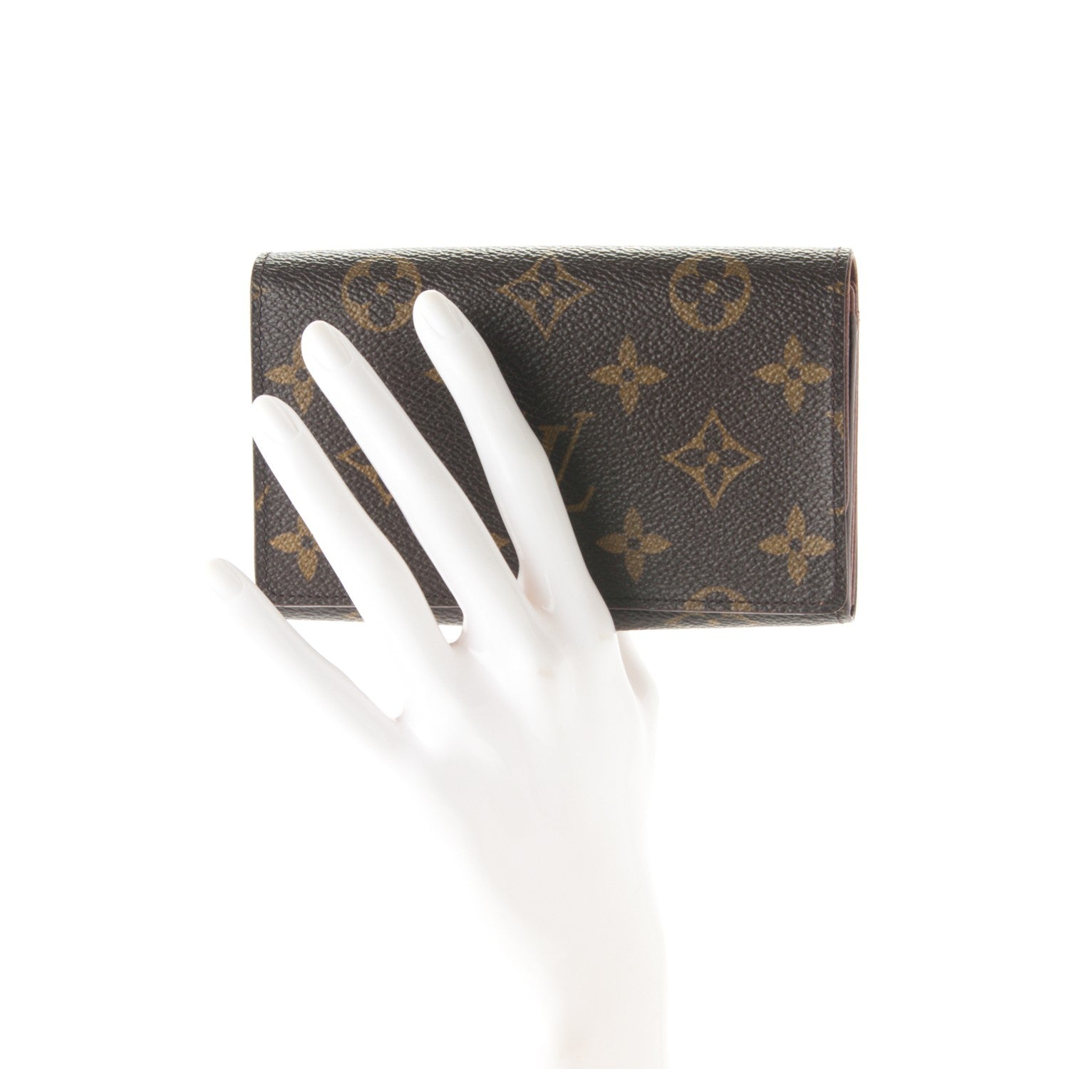 Louis Vuitton Monogram Porte-Monnaie Billets Tresor Wallet 2 of 8