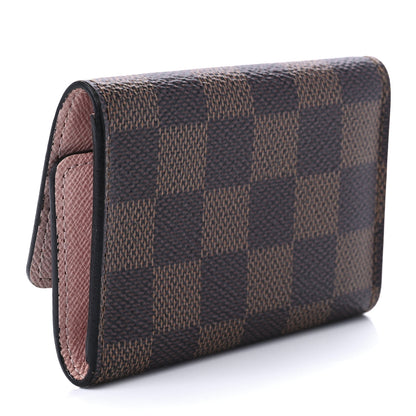 Louis Vuitton Damier Ebene Multicles 6 Key Holder Rose Ballerine 2 of 11