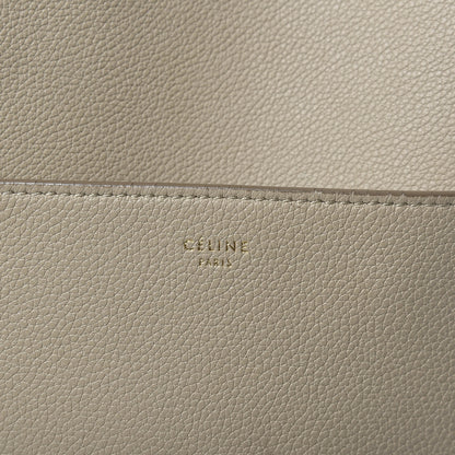 Celine Soft Grained Calfskin Sangle Bucket Bag Taupe 11 of 11