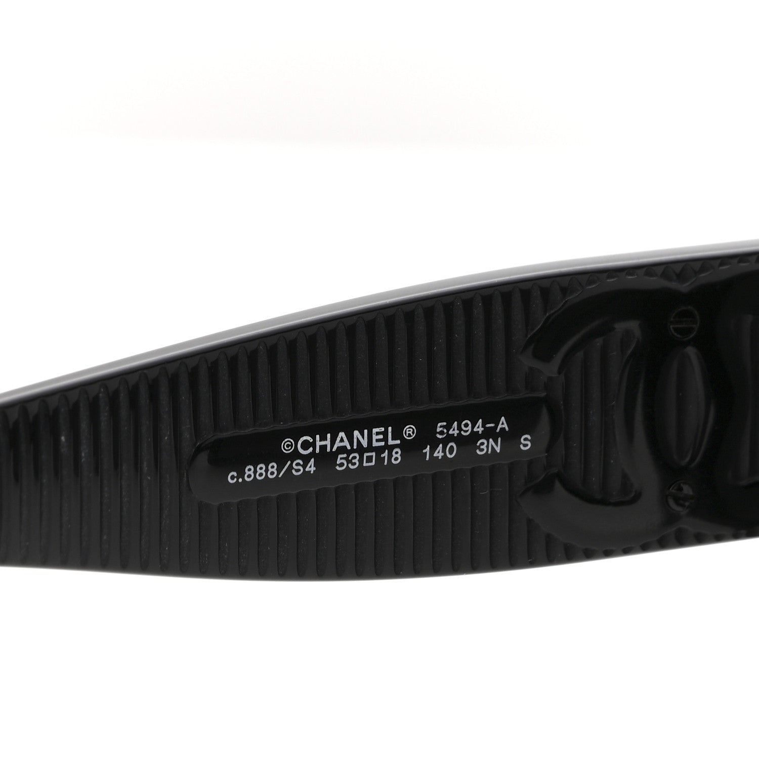 Chanel Square Polarized CC 5494-A Sunglasses Black 5 of 9