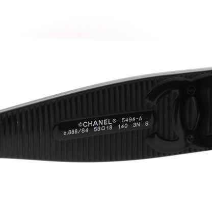 Chanel Square Polarized CC 5494-A Sunglasses Black 5 of 9