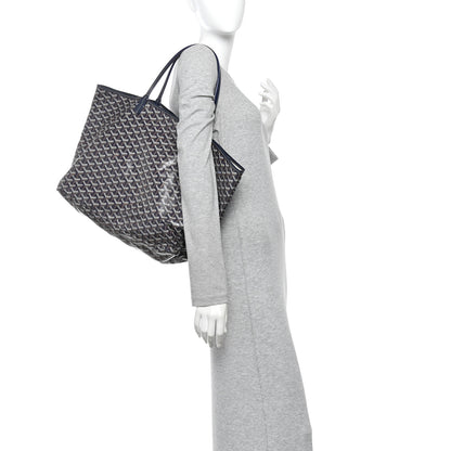 Goyard Goyardine Saint Louis GM Navy 2 of 9