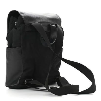 Gucci Calfskin Canvas Backpack Black 3 of 10