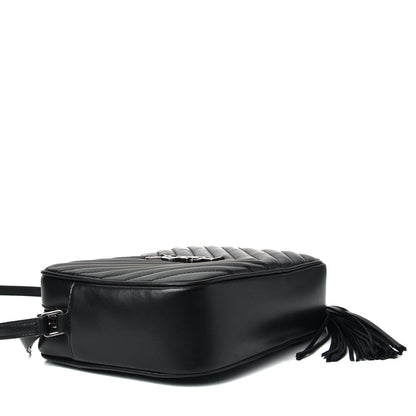 Saint Laurent Calfskin Matelasse Monogram Lou Camera Bag Black 3 of 4