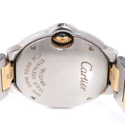 Cartier Stainless Steel 18K Yellow Gold 28mm Ballon Bleu De Cartier Quartz Watch 4 of 6