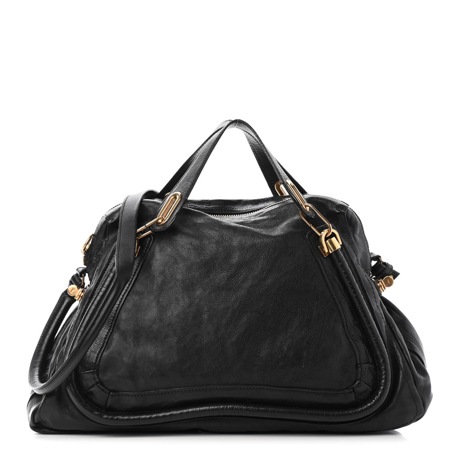 Chloe Calfskin Large Paraty Black 1 of 4