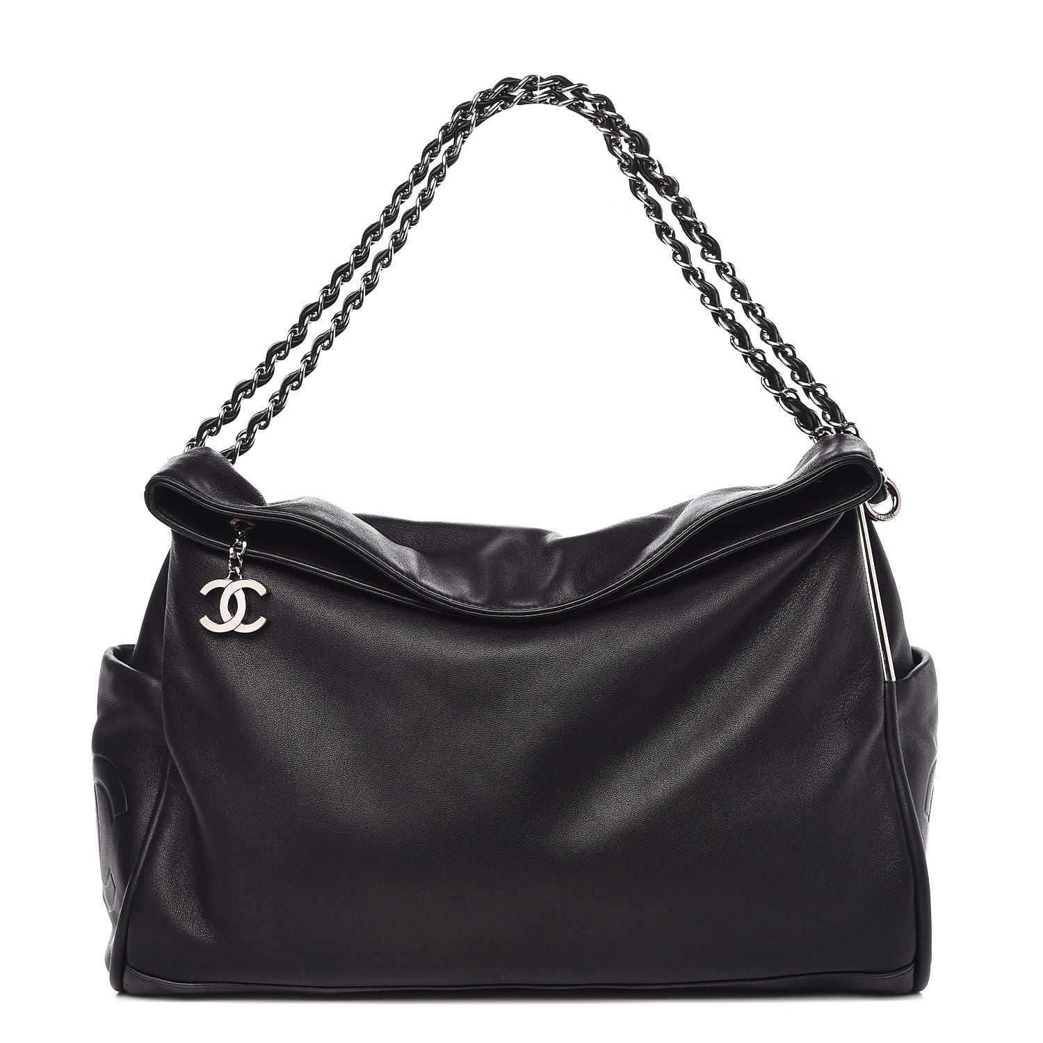 Chanel Lambskin Large Ultimate Soft Tote Black 1 of 8