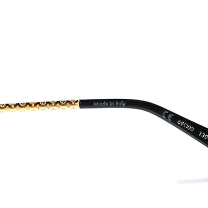 Louis Vuitton Metal LV Drive Sunglasses Z0897W Black Gold 5 of 8