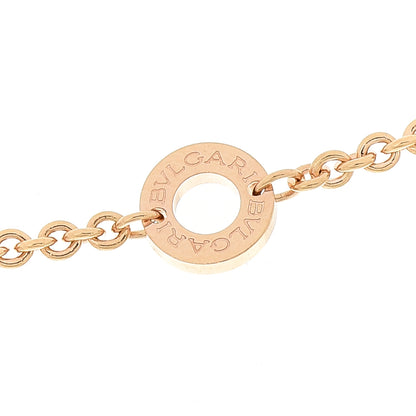 Bulgari 18K Rose Gold White Ceramic B.Zero1 Pendant Necklace 7 of 8