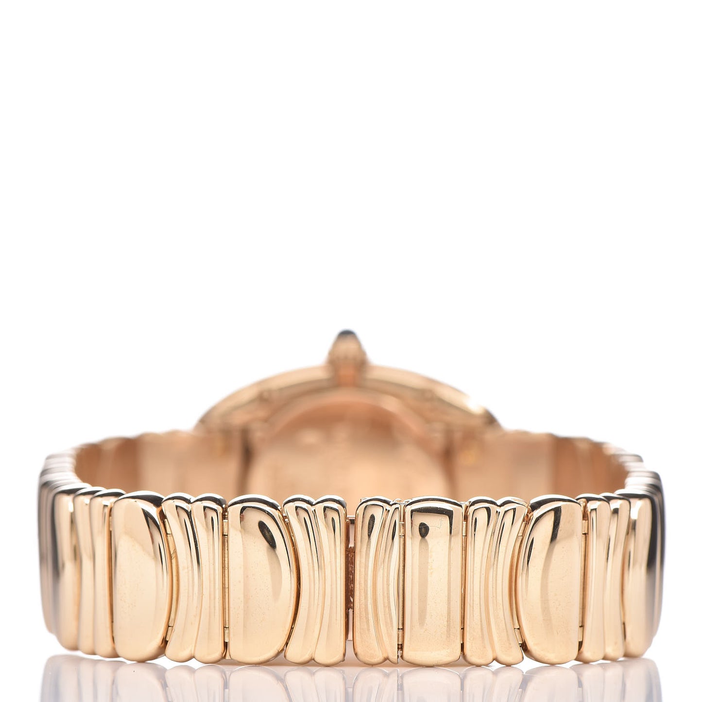 18K Yellow Gold 22mm Baignoire Quartz Watch