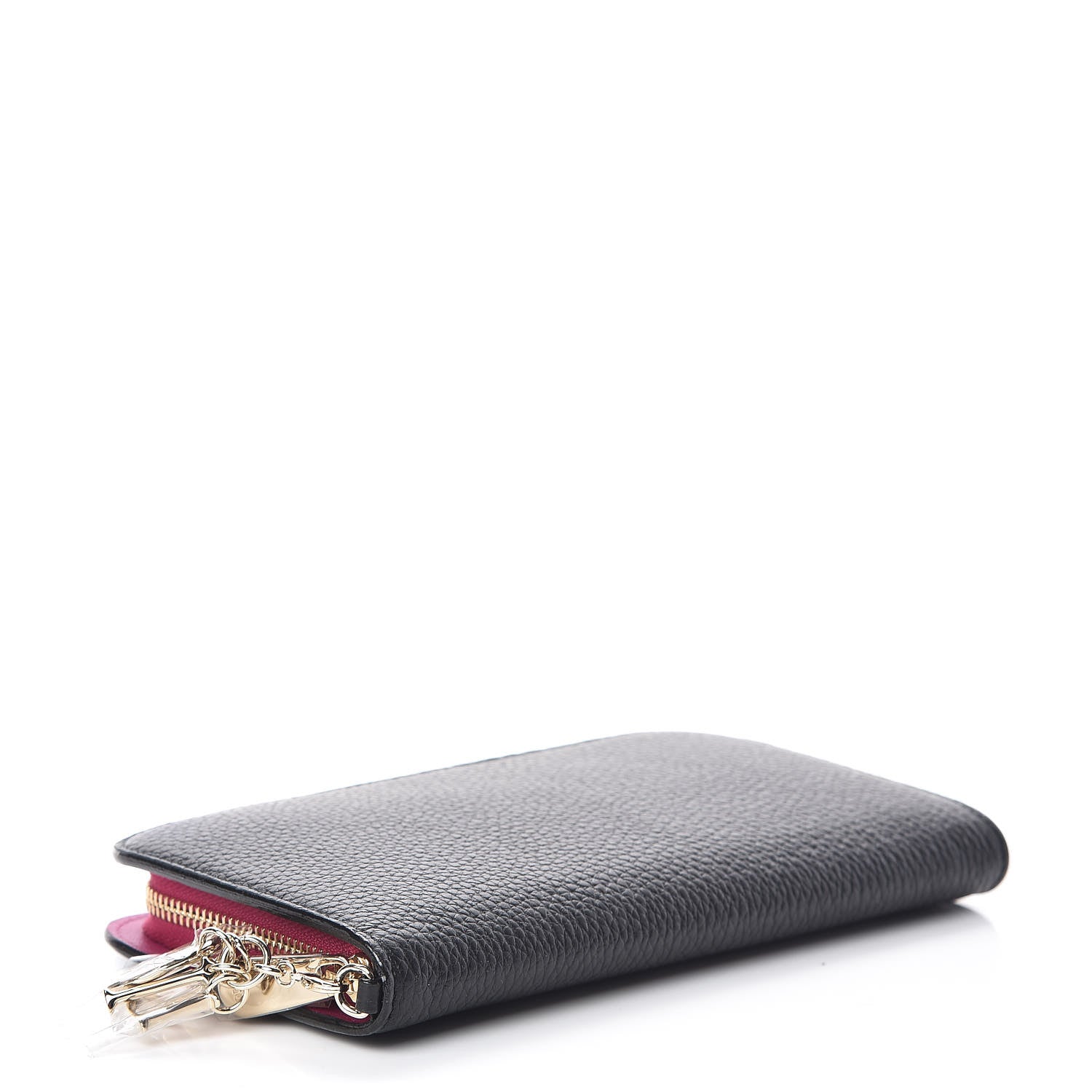 Christian Dior Bullcalf Diorissimo Voyageur Wallet Black 4 of 7