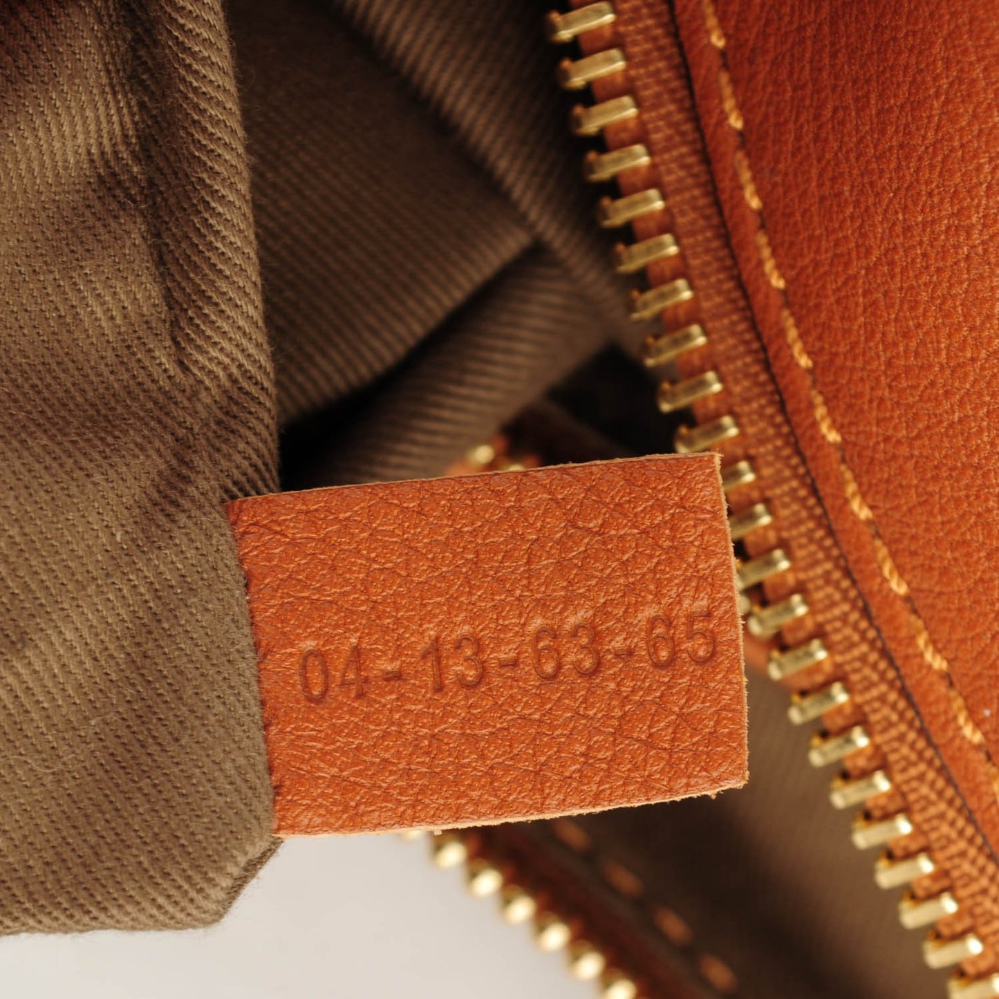 Calfskin Large Marcie Satchel Tan