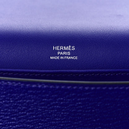 Hermes Chevre Mysore Geta Bleu Electrique 5 of 11