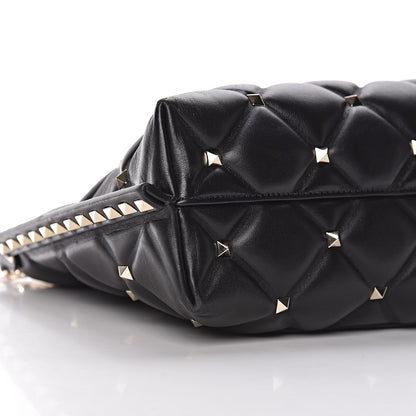 Valentino Garavani Nappa Candystud Shoulder Bag Black 17 of 24