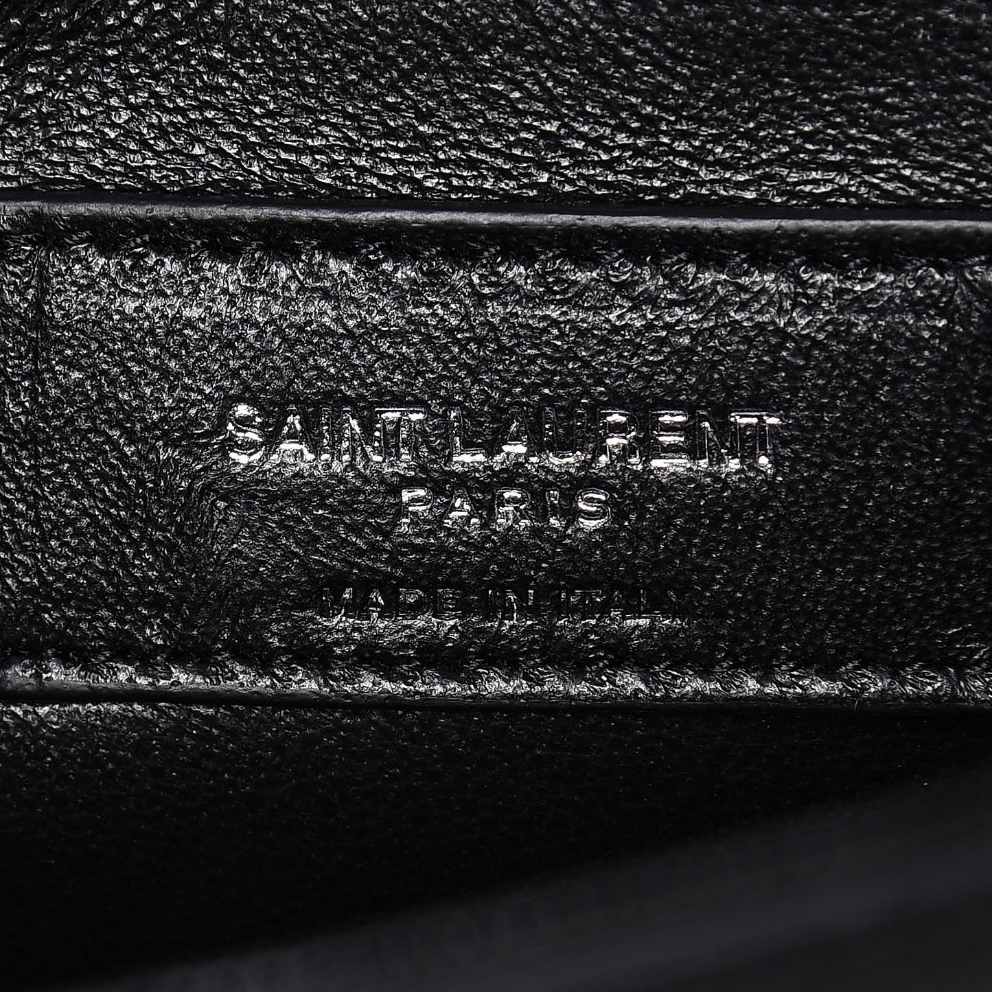 Grain De Poudre Small Monogram Kate Satchel Black