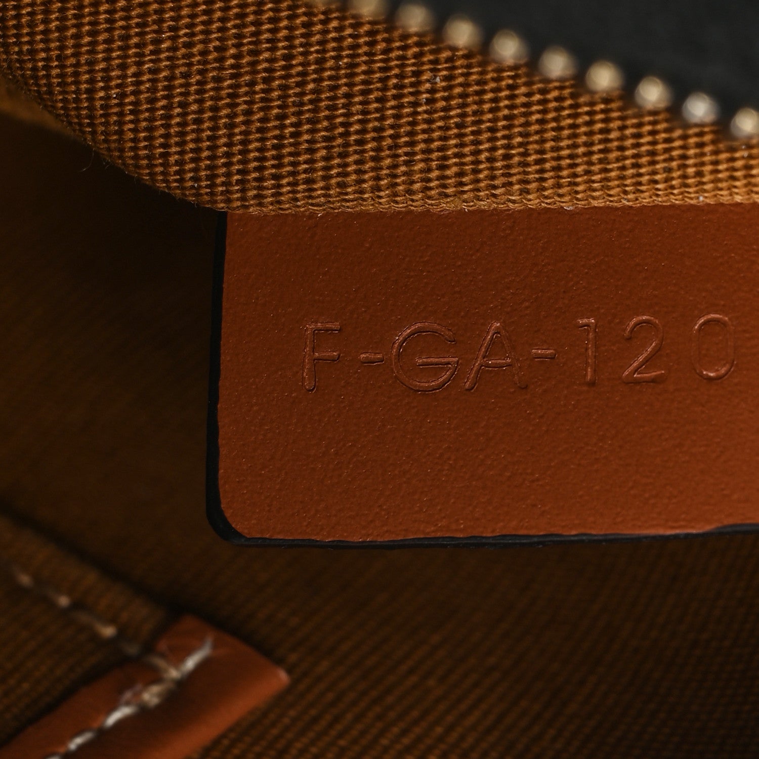 Celine Triomphe Canvas Calfskin Ava Shoulder Bag Tan 7 of 12