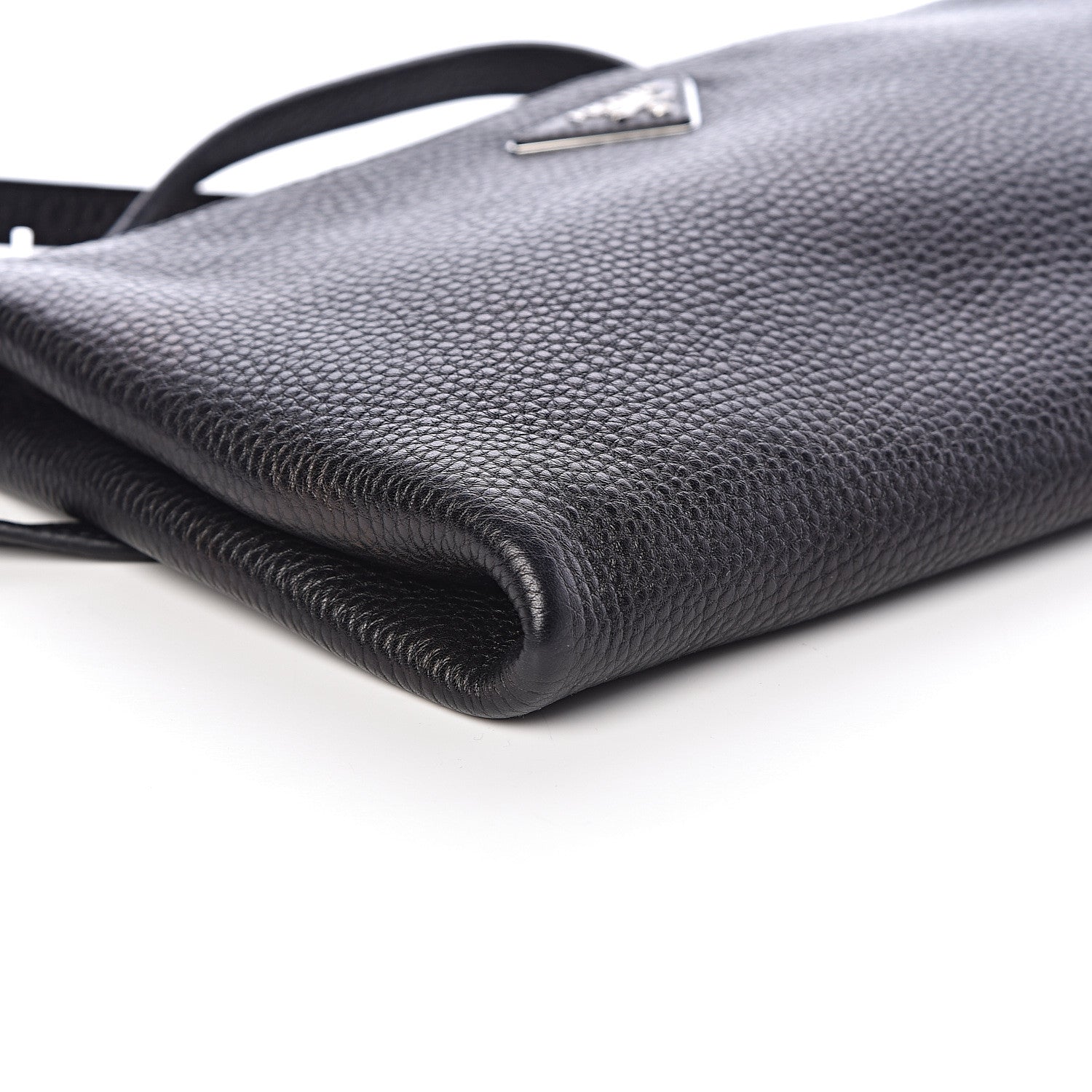 Prada Vitello Daino Crossbody Bag Black 7 of 9