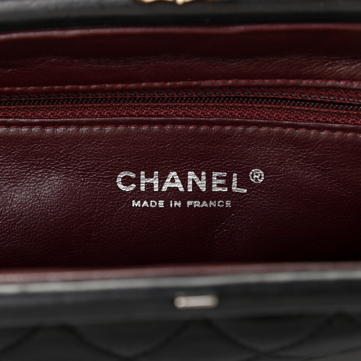 Lambskin Quilted Timeless Clutch Black