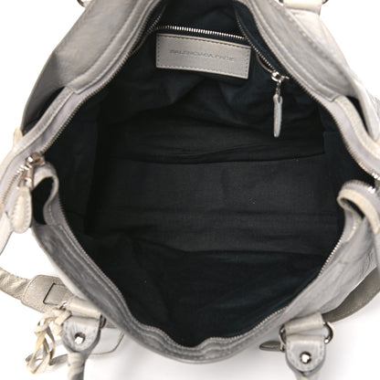 Balenciaga Agneau Giant 12 Silver Hardware City Gris Ciment 4 of 22