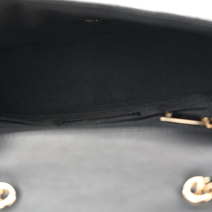 Chanel Calfskin Chevron Quilted Mini Statement Flap Black 5 of 13