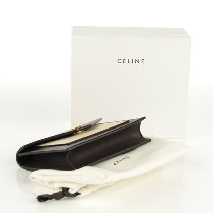 Celine Smooth Calfskin Pocket Card Holder Dark Rust 4 of 7