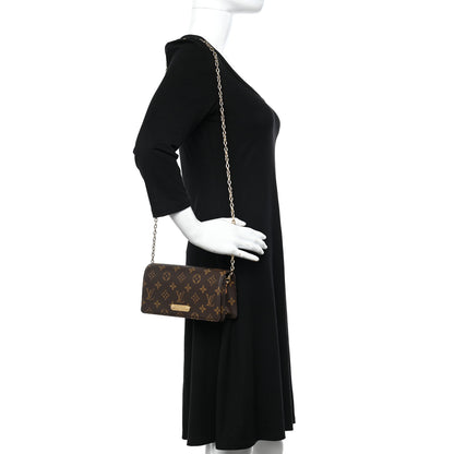 Louis Vuitton Monogram Lily Wallet On Chain 2 of 9