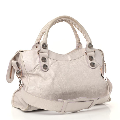 Balenciaga Agneau Giant 21 Rose Gold Hardware City Nacre 2 of 19