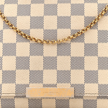 Louis Vuitton Damier Azur Favorite MM 8 of 18