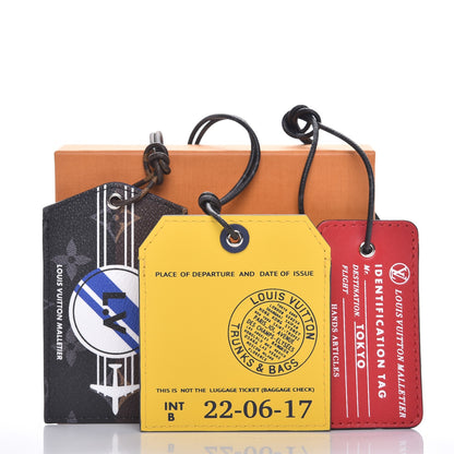 Louis Vuitton Monogram Outdoor Name Tag Set 7 of 7