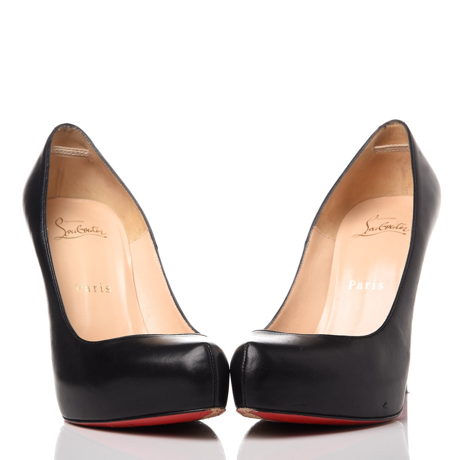 Christian Louboutin Kid Rolando 120 Pumps 36.5 Black 6 of 17