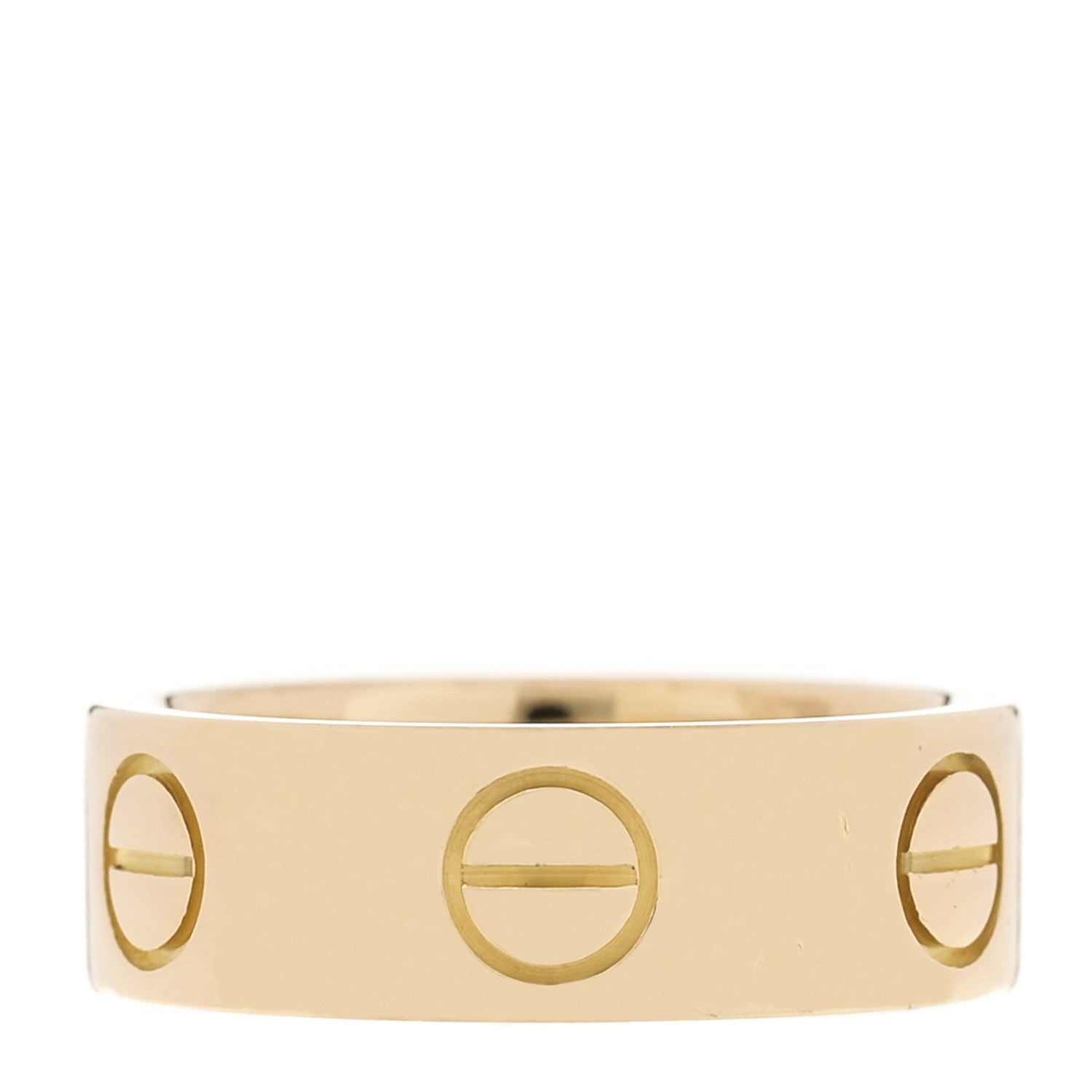 Cartier 18K Yellow Gold 5.5mm LOVE Ring 46 3.75 3 of 5