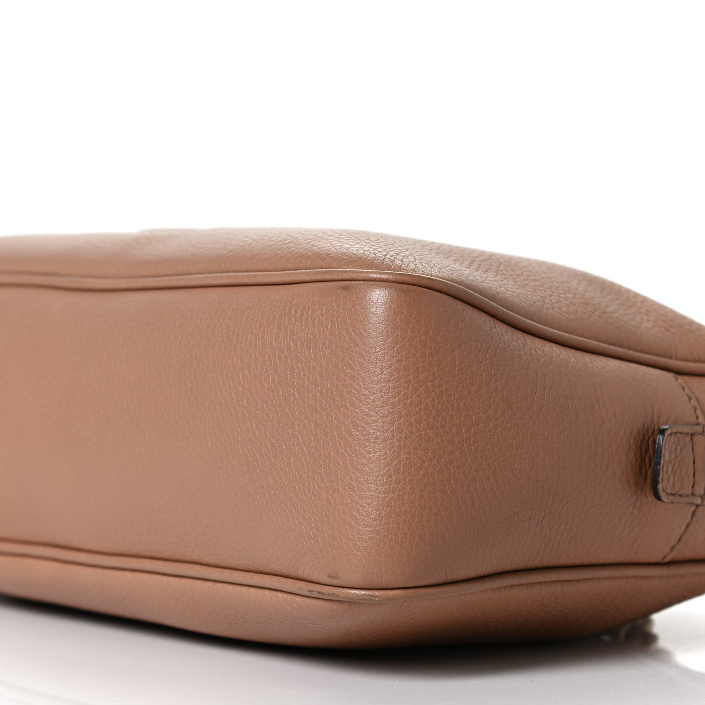 Pebbled Calfskin Small Soho Bowler Camelia