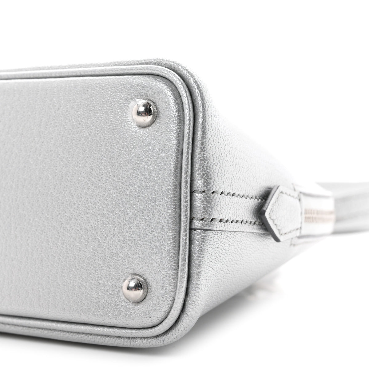 Hermes Metallic Chevre Chamkilight Mini 1923 Bolide Argent 10 of 11