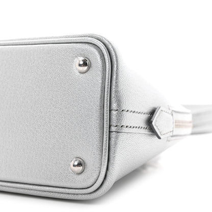 Hermes Metallic Chevre Chamkilight Mini 1923 Bolide Argent 10 of 11