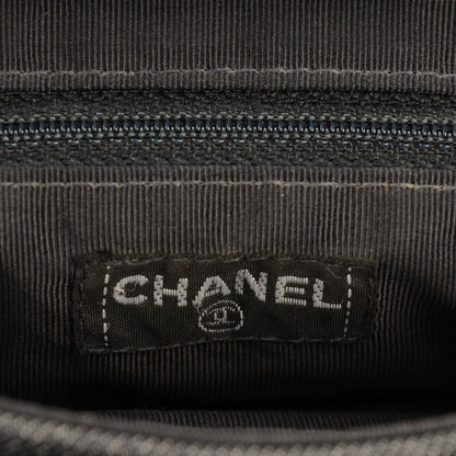 Chanel Denim Chocolate Bar Mademoiselle Flap Blue 6 of 8