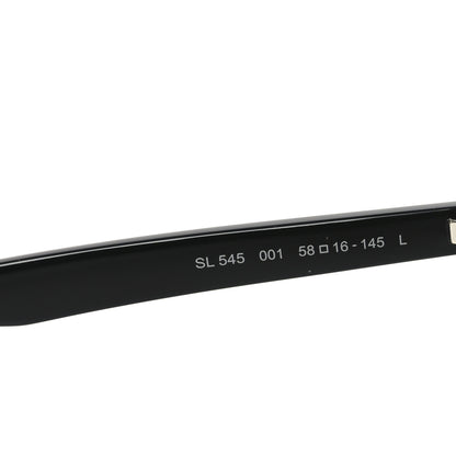 Saint Laurent Acetate Geometric Aviator Sunglasses SL 545 Black 7 of 8