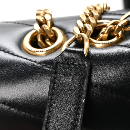 Saint Laurent Calfskin Y Quilted Monogram Medium Loulou Chain Satchel Black 12 of 12