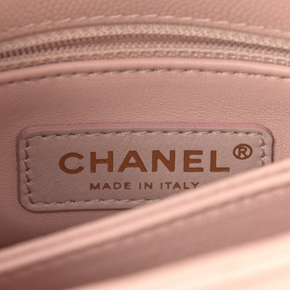 Chanel Caviar Quilted Extra Mini Coco Handle Flap Light Pink 5 of 8