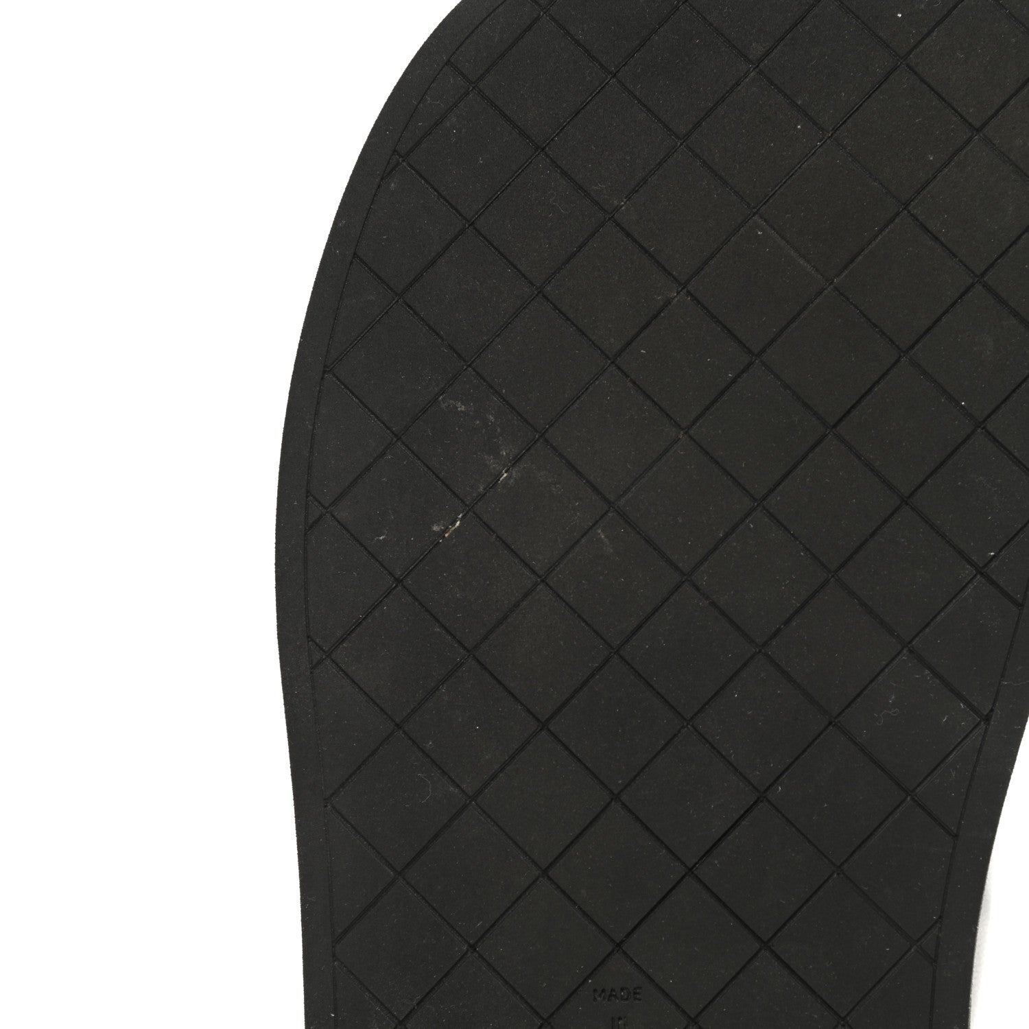 Chanel Lambskin Padded Pool Thong Sandals 40 Black 10 of 10