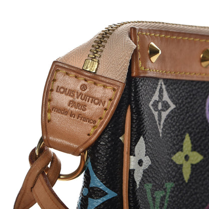 Louis Vuitton Monogram Multicolor Pochette Accessories Black 6 of 8
