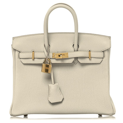 Hermes Togo Birkin 25 Beton 1 of 13