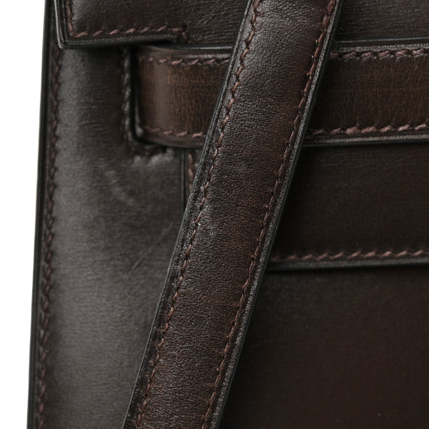Hermes Box Kelly Sellier 32 Chocolate Chocolate 17 of 17