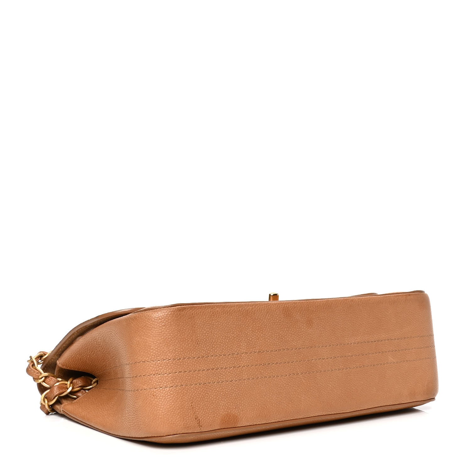 Chanel Grained Calfskin Jumbo Classic Pure Double Flap Beige 3 of 6
