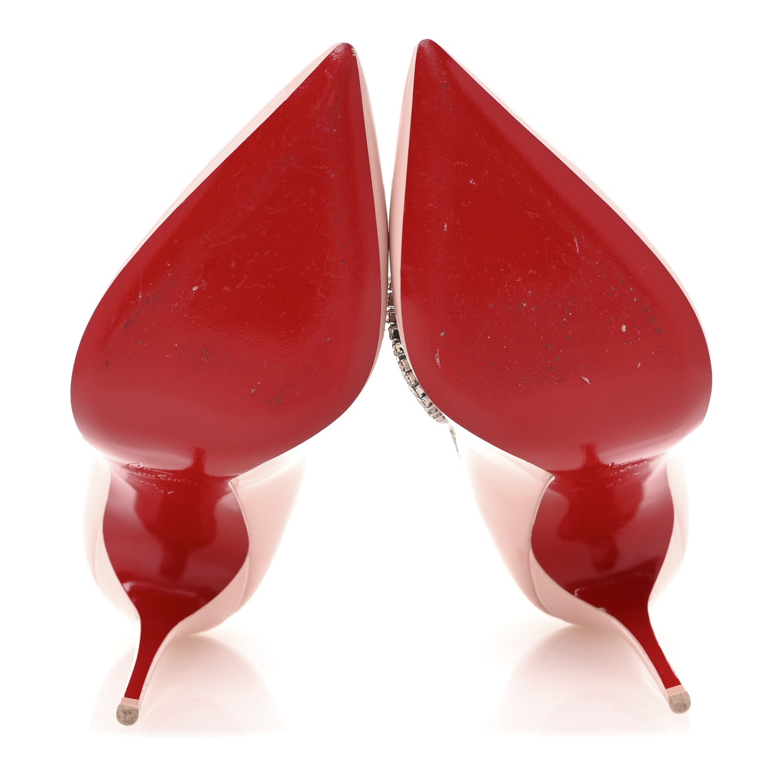 Christian Louboutin Patent Chick Queen 100 Pumps 37 Rosy 6 of 8