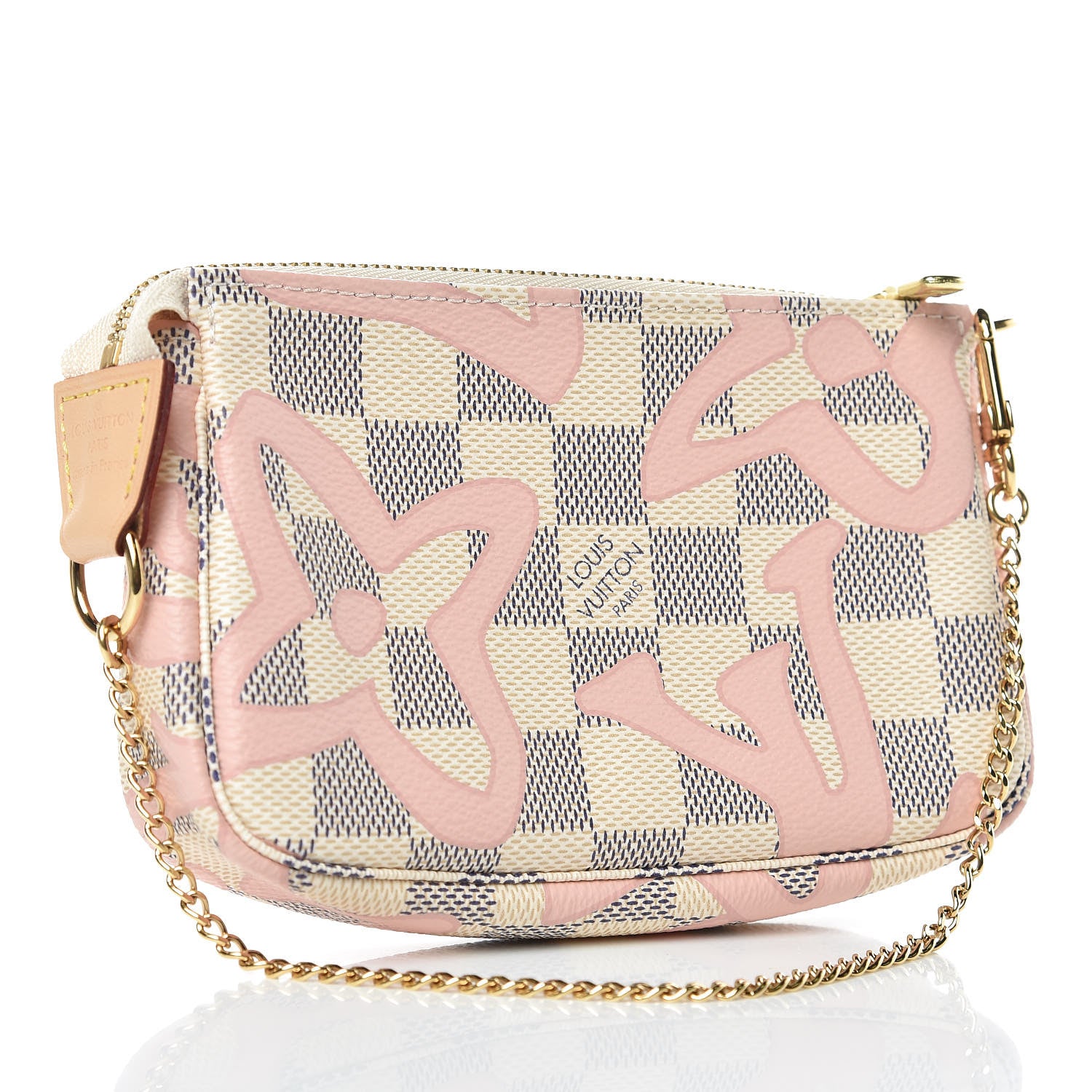Louis Vuitton Damier Azur Tahitienne Mini Pochette Accessories 3 of 7