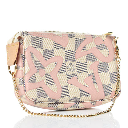 Louis Vuitton Damier Azur Tahitienne Mini Pochette Accessories 3 of 7