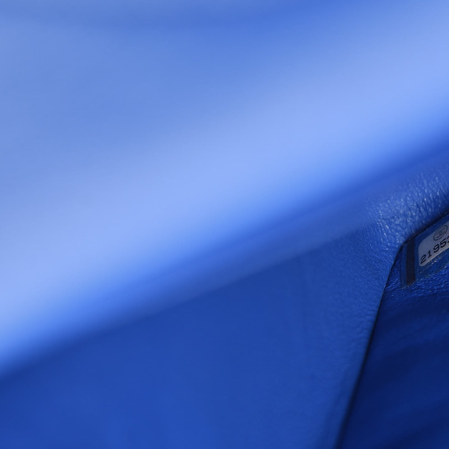 Caviar Quilted Jumbo Double Flap Blue